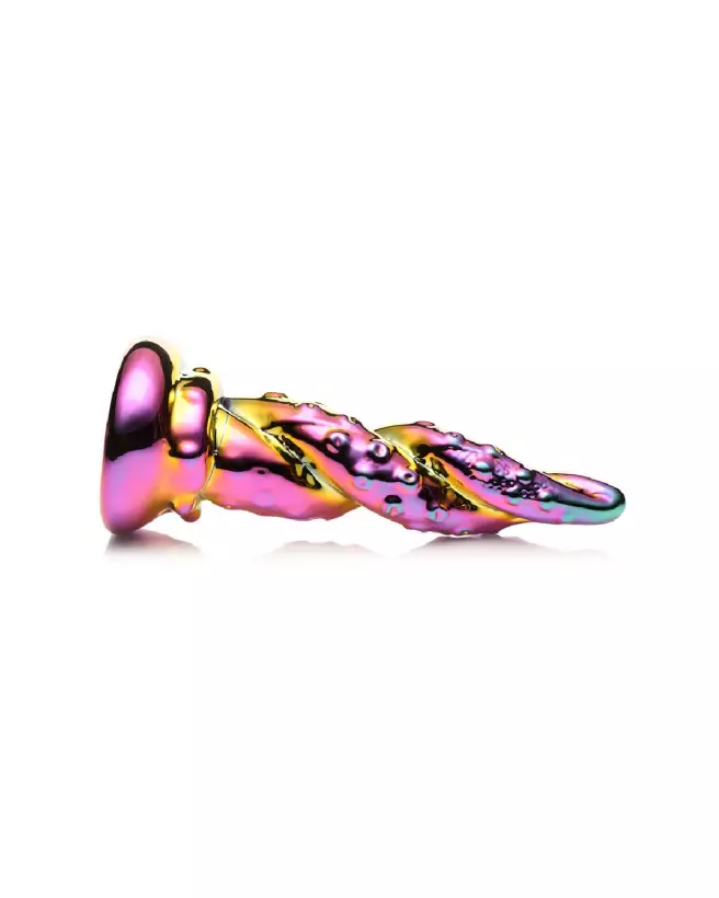 Enchantress Rainbow Glass Dildo par XR Brands, sextoy coloré et élégant-4