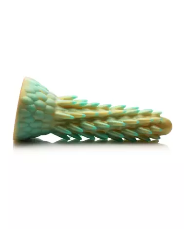 Stegosaurus Spiky Silicone Dildo Vert par XR Brands-4