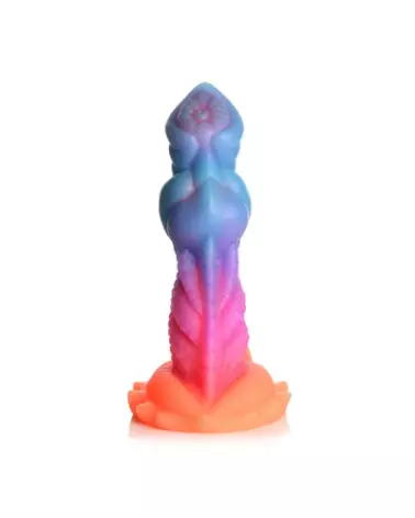 Image du Aqua Cock Glow-in-the-Dark Silicone Dildo par XR Brands-1