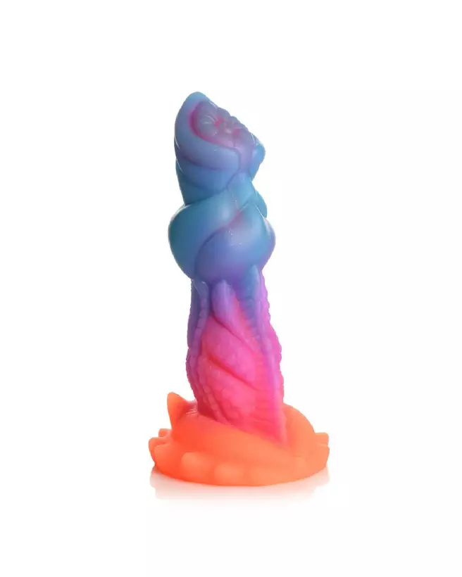 Image du Aqua Cock Glow-in-the-Dark Silicone Dildo par XR Brands-4