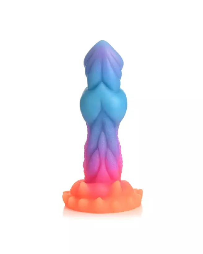 Image du Aqua Cock Glow-in-the-Dark Silicone Dildo par XR Brands-5