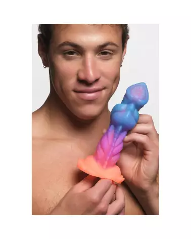 Image du Aqua Cock Glow-in-the-Dark Silicone Dildo par XR Brands-7