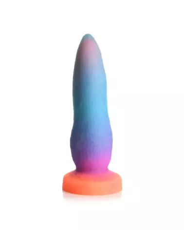 Tenta-Cock Glow-in-the-Dark Silicone Dildo par XR Brands-5