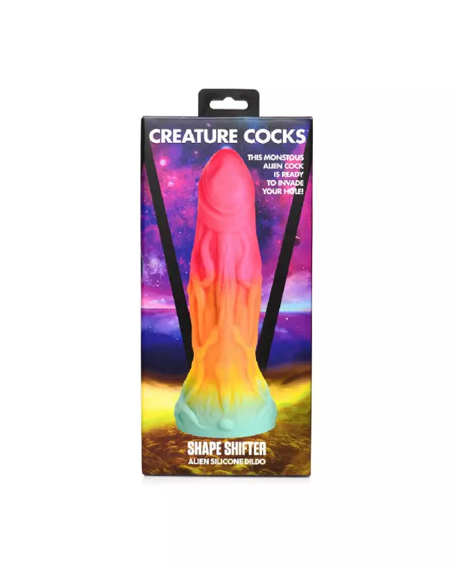 Shape Shifter XR Brands, dildo en silicone inspiré par des créatures, jouet intime unique-3