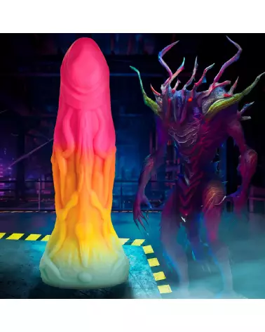 Shape Shifter XR Brands, dildo en silicone inspiré par des créatures, jouet intime unique-7