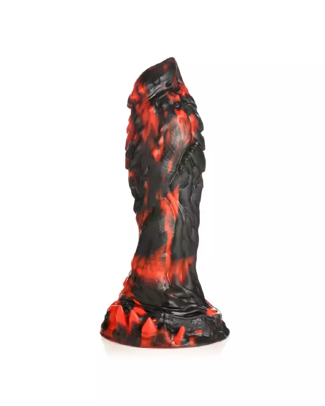Grim Reaper Silicone Dildo Rouge Noir par XR Brands-1