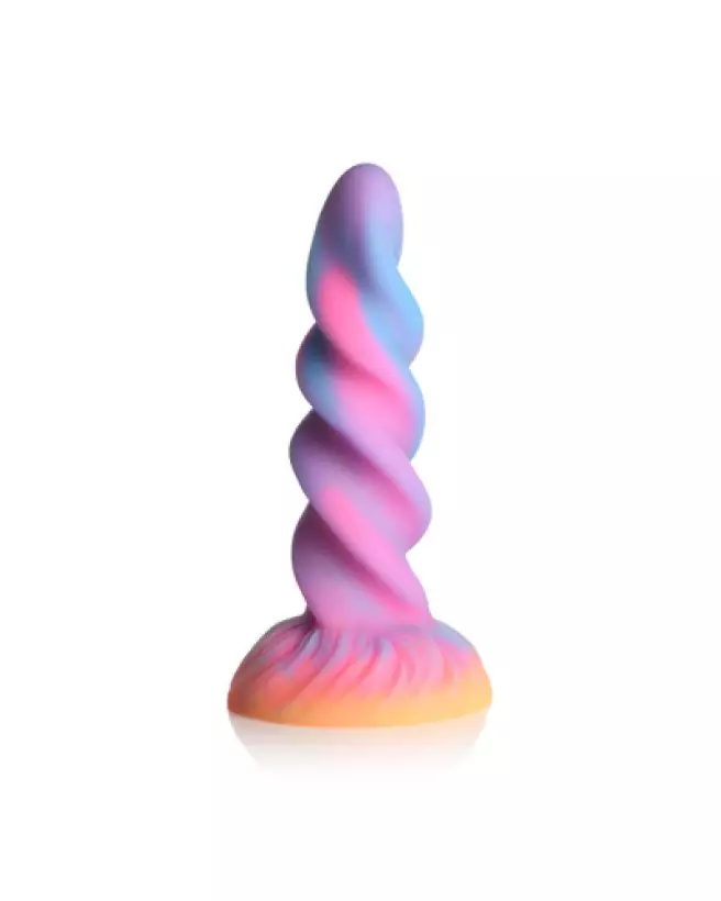 Image du Moon Rider, dildo licorne phosphorescent par XR Brands-1