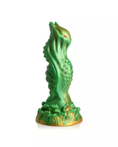Nebula Alien Silicone Dildo Green par XR Brands en silicone premium-1