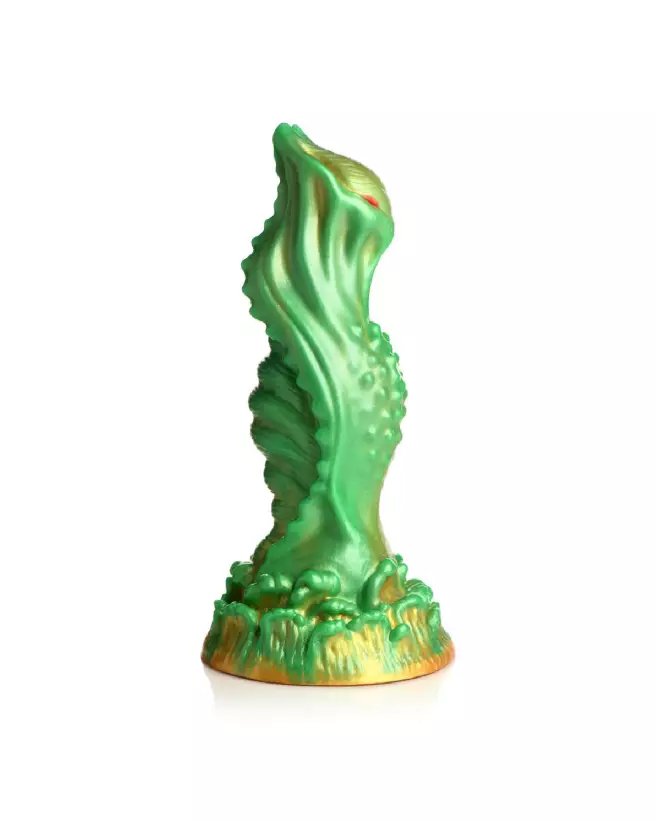 Nebula Alien Silicone Dildo Green par XR Brands en silicone premium-5