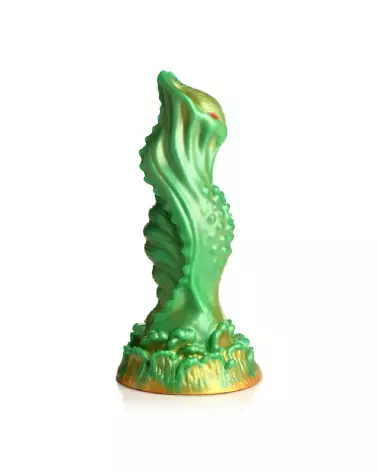 Nebula Alien Silicone Dildo Green par XR Brands en silicone premium-5