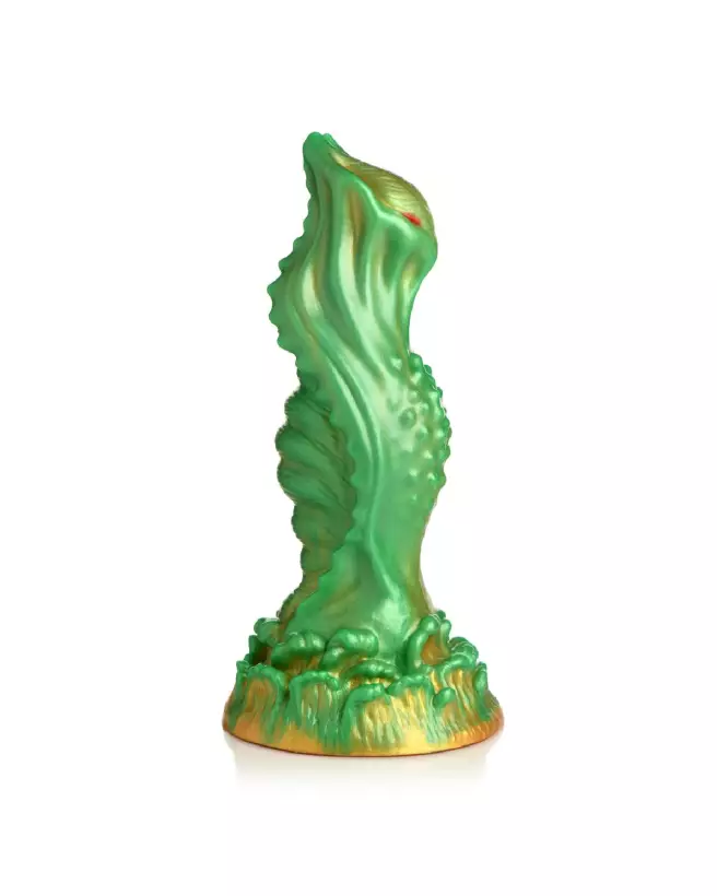 Nebula Alien Silicone Dildo Green par XR Brands en silicone premium-6