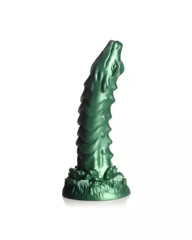 Cockness Monster Silicone Dildo Vert par XR Brands-1