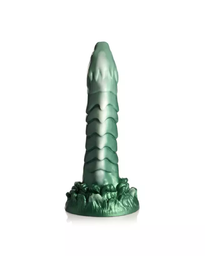 Cockness Monster Silicone Dildo Vert par XR Brands-5