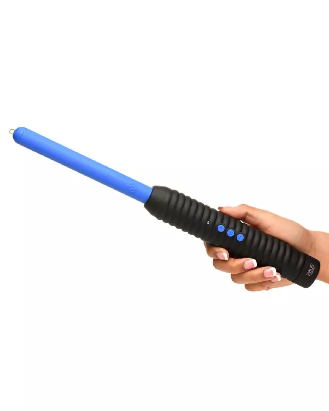 Shock Rod E-Stim Zapping Wand Blue par XR Brands pour électrostimulation-6