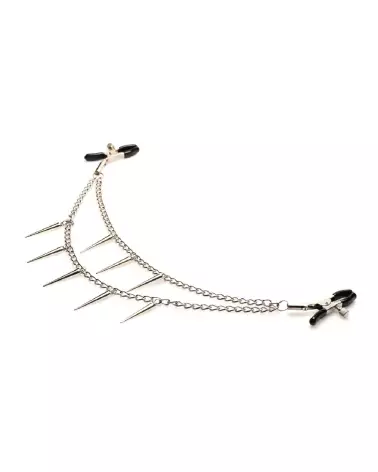 Image des Pinces à Tétons Daggers Double Chain de XR Brands-5