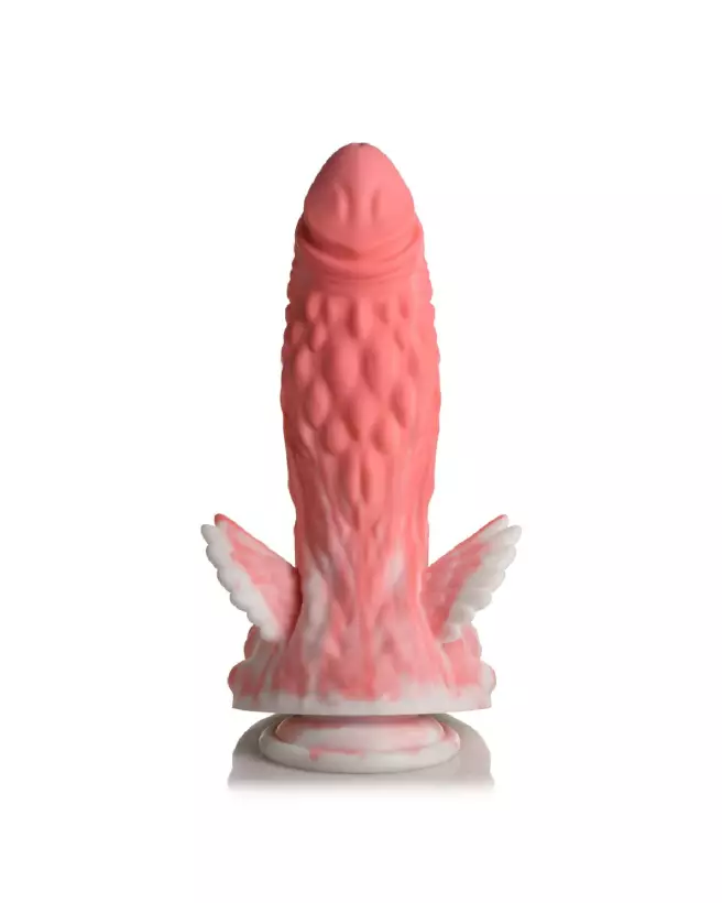 Pegasus Pecker Winged Silicone Dildo Pink par XR Brands-6