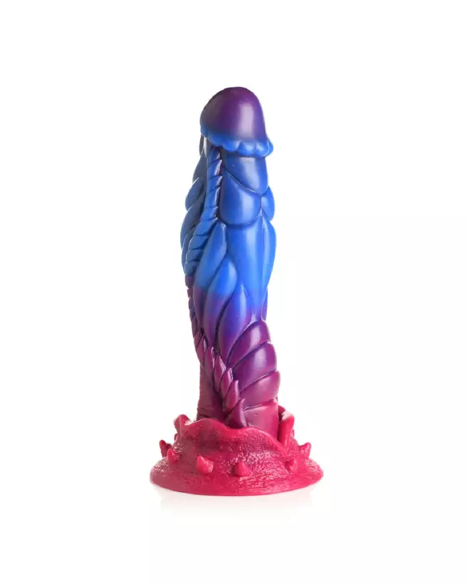 Intruder Alien Silicone Dildo Purple par XR Brands, sextoy créature-1