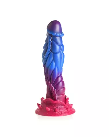 Intruder Alien Silicone Dildo Purple par XR Brands, sextoy créature-1