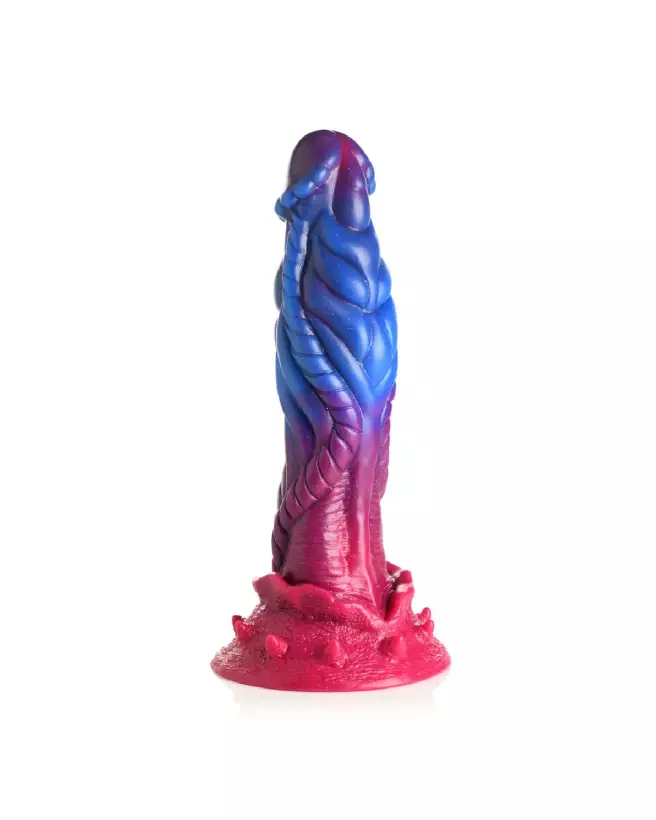 Intruder Alien Silicone Dildo Purple par XR Brands, sextoy créature-5