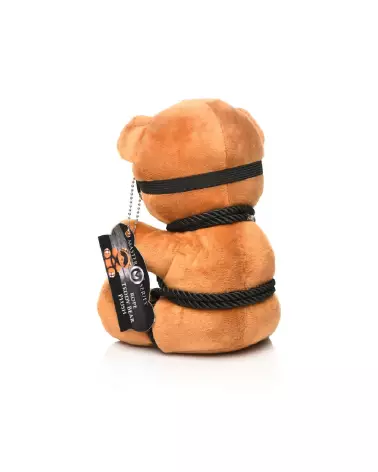 Peluche Rope Bondage Bear par XR Brands, design unique et collector-3