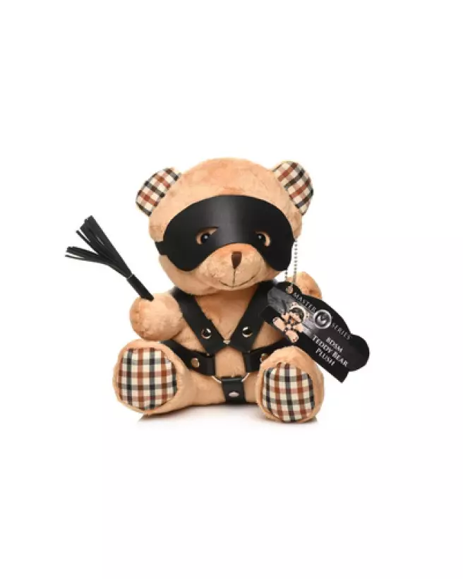 Peluche BDSM Bear par XR Brands, jouet doux et audacieux pour collectionneurs adultes-1