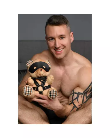 Peluche BDSM Bear par XR Brands, jouet doux et audacieux pour collectionneurs adultes-6