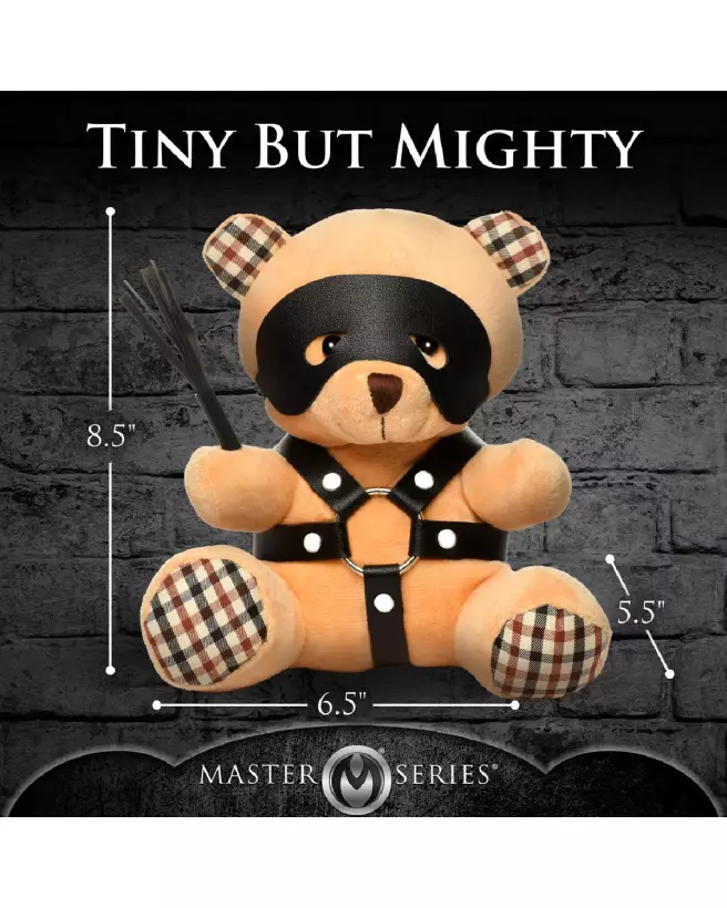 Peluche BDSM Bear par XR Brands, jouet doux et audacieux pour collectionneurs adultes-7