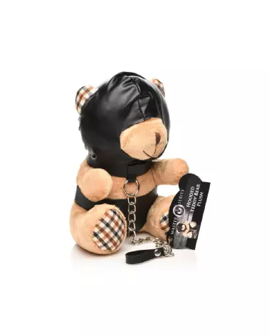 Image du Hooded Bondage Bear par XR Brands, peluche unique collector-2
