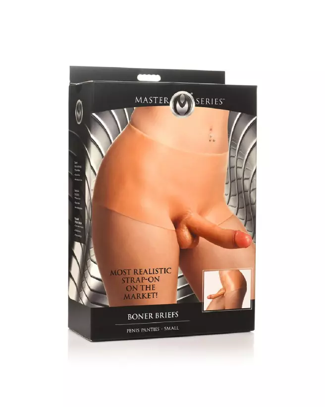 Photo Boner Briefs Medium de XR Brands, sous-vêtements fantaisie avec faux pénis-2