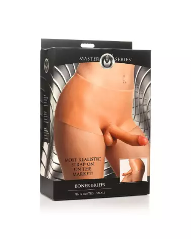 Photo Boner Briefs Medium de XR Brands, sous-vêtements fantaisie avec faux pénis-2