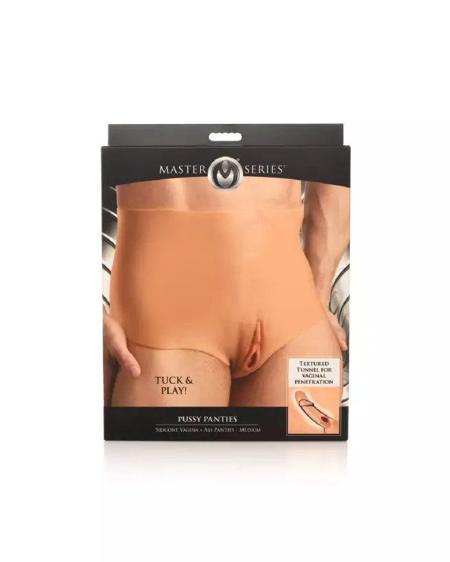 Pussy Panties Silicone Vagina M de XR Brands en Seconde Peau-3