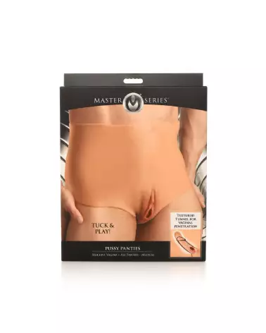 Pussy Panties Silicone Vagina M de XR Brands en Seconde Peau-3
