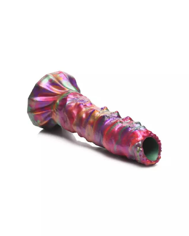 Larva Silicone Ovipositor Dildo with Eggs by XR Brands - Unique Creature Sextoy-4