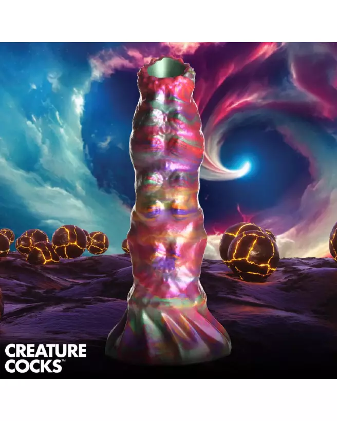 Larva Silicone Ovipositor Dildo with Eggs by XR Brands - Unique Creature Sextoy-6