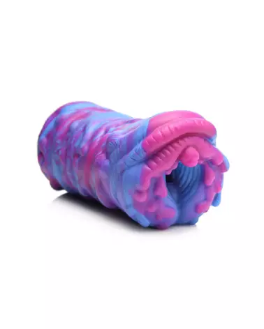 Image du Stroker Alien en Silicone Cyclone - Vagin Alien Violet par XR Brands-1