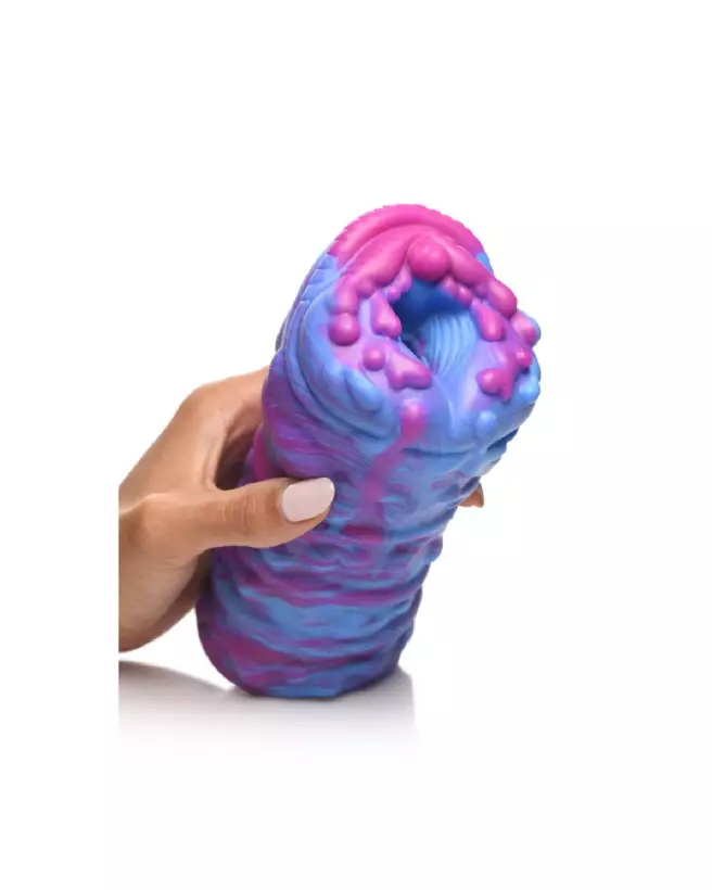Image du Stroker Alien en Silicone Cyclone - Vagin Alien Violet par XR Brands-7