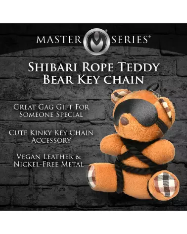 Porte-clés Peluche Teddy Bear Marron XR Brands-5
