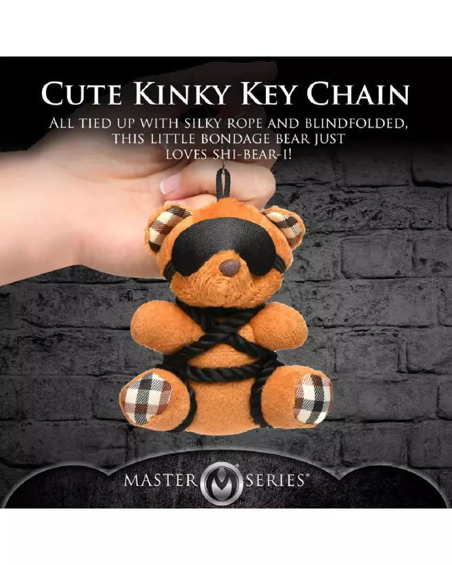 Porte-clés Peluche Teddy Bear Marron XR Brands-6