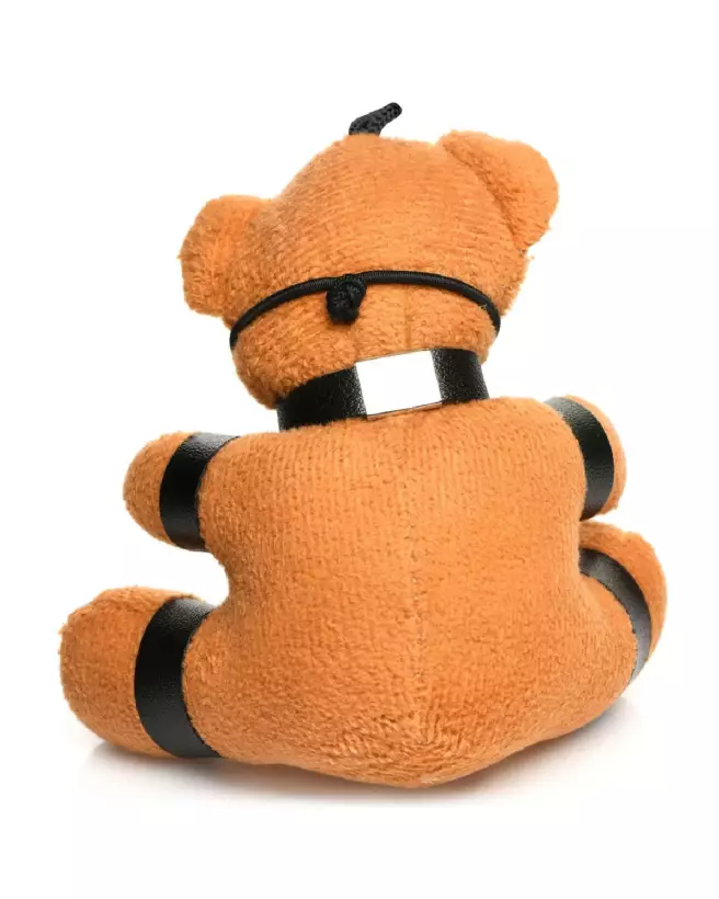 Porte-clés Ours Teddy Marron Baîllonné de XR Brands-3