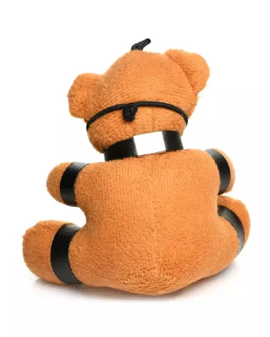 Porte-clés Ours Teddy Marron Baîllonné de XR Brands-3