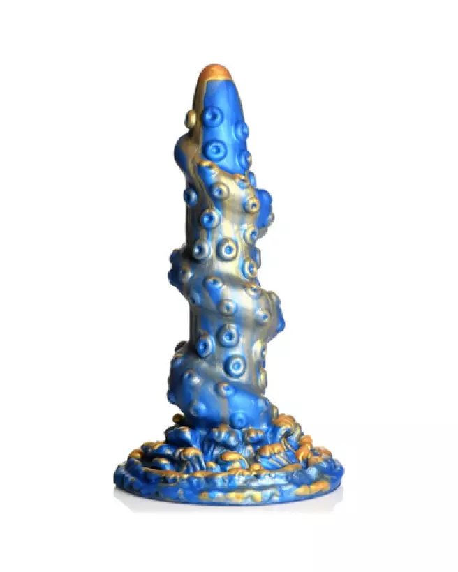Image du Kraken Silicone Dildo Blue par XR Brands - Sextoy de Luxe-1