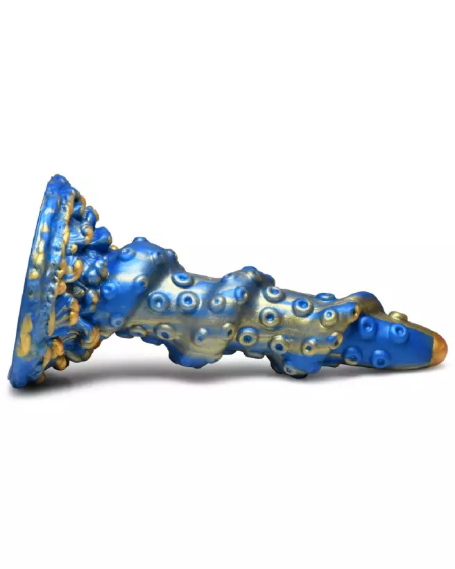 Image du Kraken Silicone Dildo Blue par XR Brands - Sextoy de Luxe-4