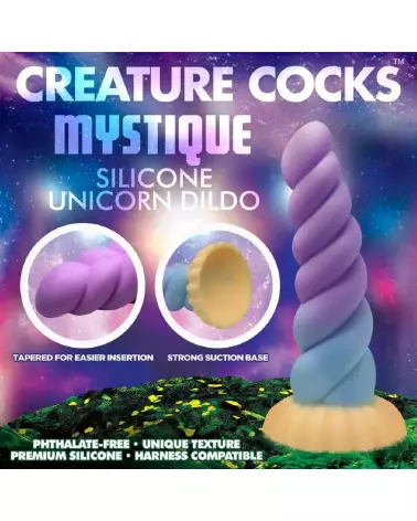 Silicone Unicorn Dildo de XR Brands pour une expérience fantastique et magique-6