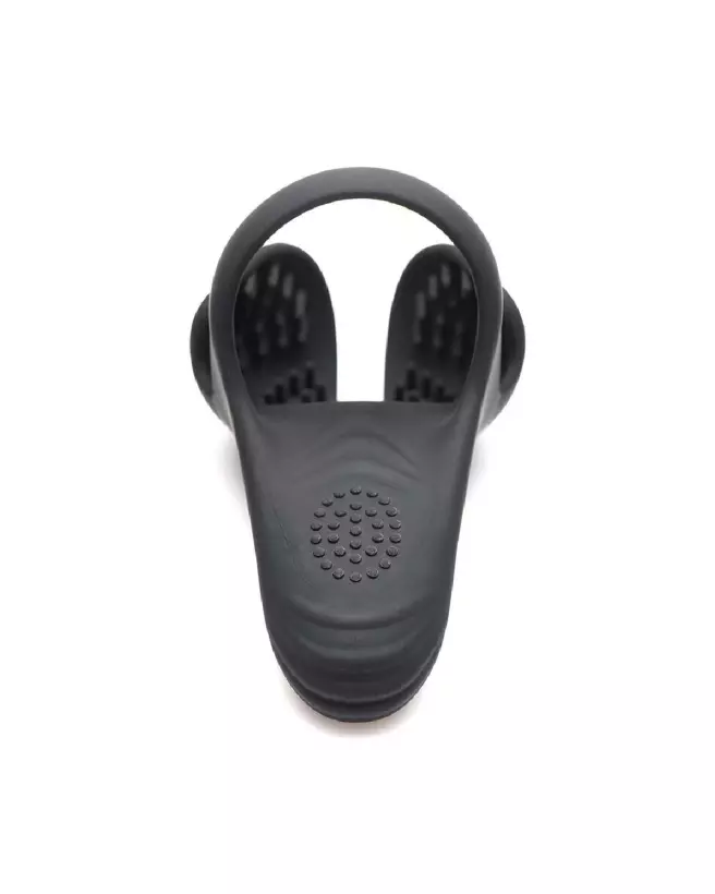 Anneau vibrant en silicone XR Brands avec télécommande pour stimulation-3