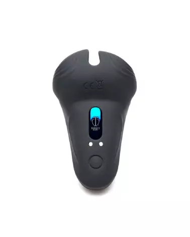 Anneau vibrant en silicone XR Brands avec télécommande pour stimulation-5