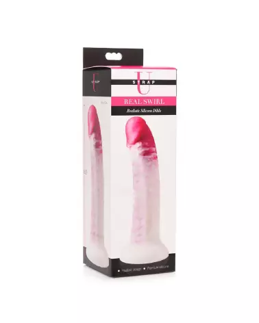 Real Swirl Silicone Réaliste de XR Brands, Sextoy Dildo Réaliste-2