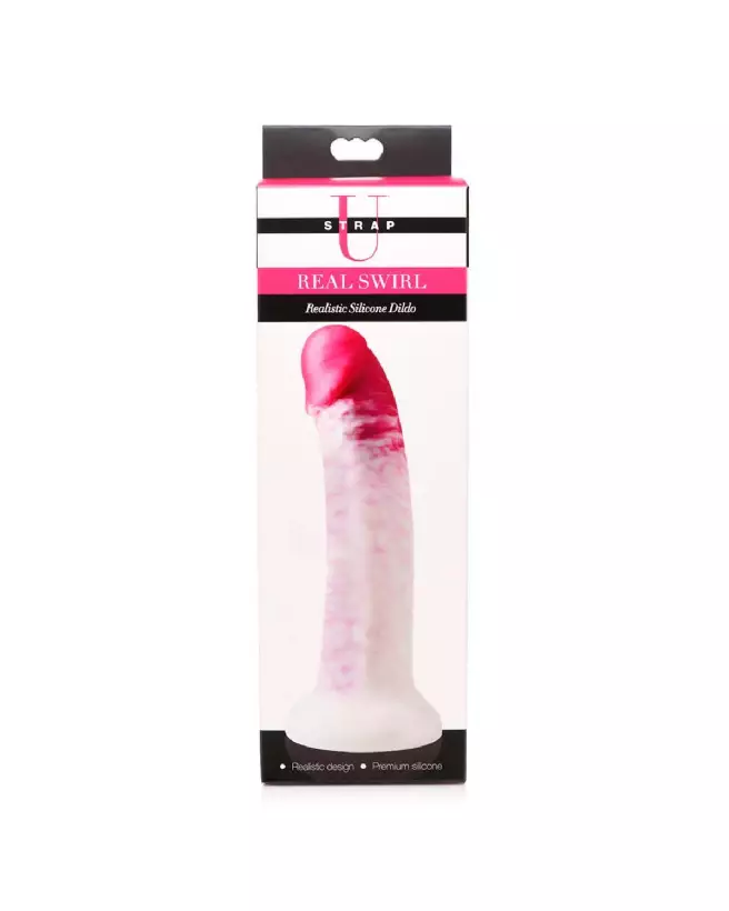 Real Swirl Silicone Réaliste de XR Brands, Sextoy Dildo Réaliste-3