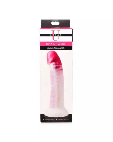Real Swirl Silicone Réaliste de XR Brands, Sextoy Dildo Réaliste-3