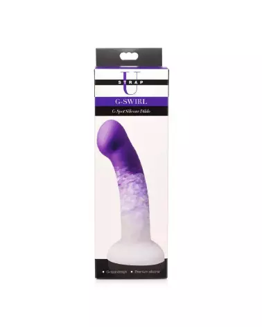 Image du G-Swirl Silicone Dildo pour stimulation du point G par XR Brands-3