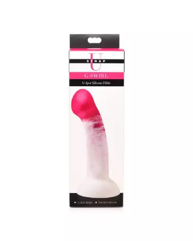G-Swirl Silicone Dildo par XR Brands pour stimulation du point G-2
